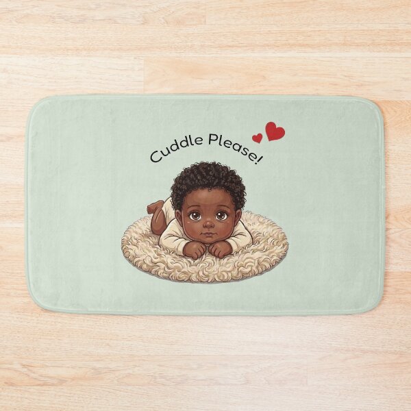 Item preview, Dark Skin Baby Gift Cuddle Please designed and sold by The-NOKU-Co.