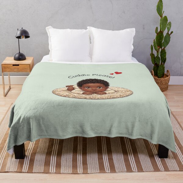 Item preview, Dark Skin Baby Gift Cuddle Please designed and sold by The-NOKU-Co.