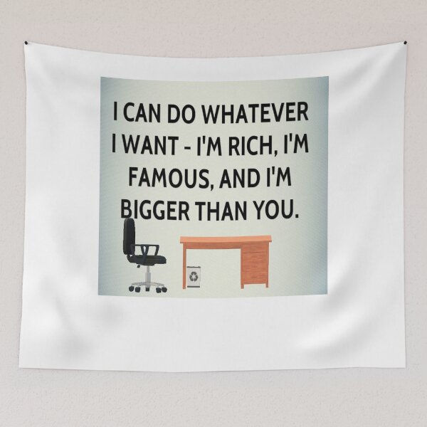 Item preview, i'm famous i'm rich i'm bigger funnyt-shirt designed and sold by harry mac.