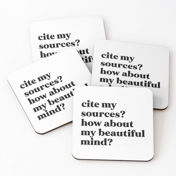 Item preview, Cite My Sources How About My Beautiful Mind designed and sold by gaigesisson.