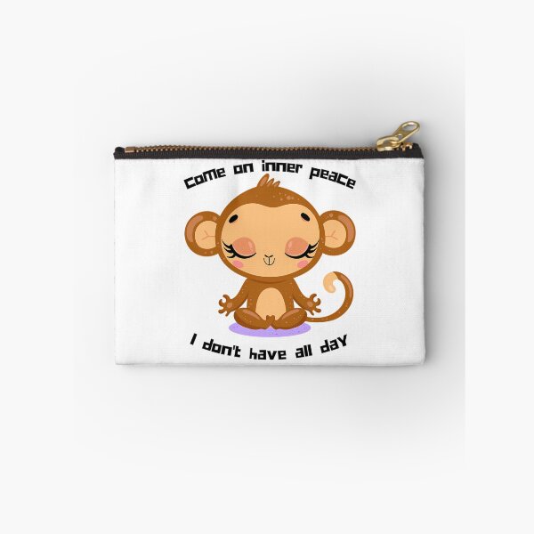 Item preview, Funny Come On Inner Peace I Don'T Have All Day Meditation Cute Animalsfunny Monkey designed and sold by gaigesisson.