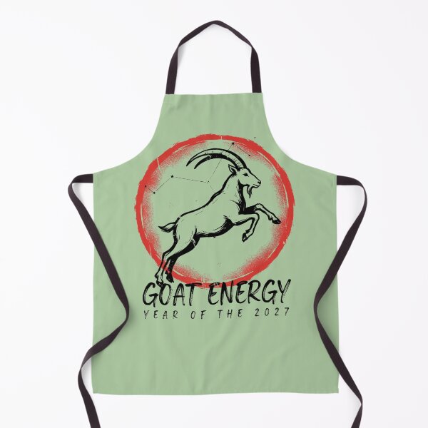 Item preview, Modern Goat Energy Year of the Goat 2027 Zodiac Art designed and sold by Design_Your_Day.