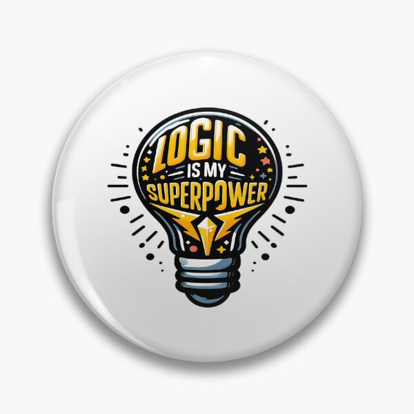 Item preview, Logic Is My Super Power designed and sold by gaigesisson.