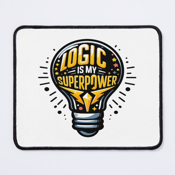 Item preview, Logic Is My Super Power designed and sold by gaigesisson.