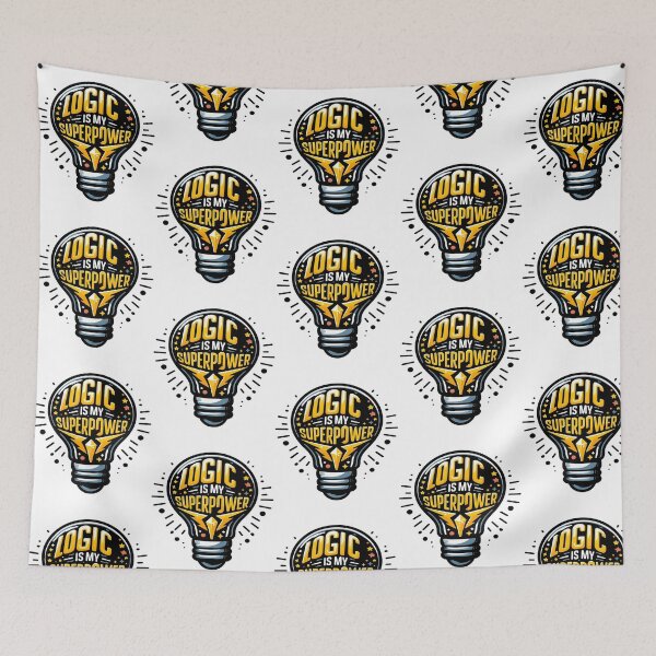 Item preview, Logic Is My Super Power designed and sold by gaigesisson.