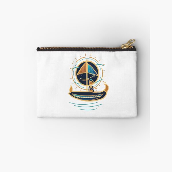 Item preview, Egyptian Solar Barque at Night | Ancient Egypt Sun Boat Art designed and sold by RAX Mirth Studio.