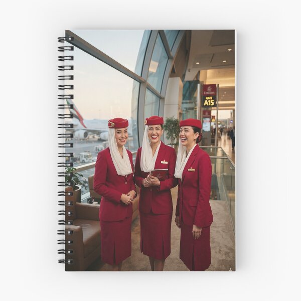 Item preview, Emirates Cabin Crew At Dubai International designed and sold by Skyframe Aviation.