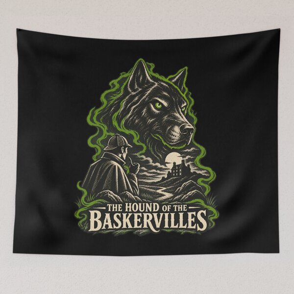 Item preview, Sherlock Holmes: Baskerville Hound Green Glow designed and sold by Fenay Designs.