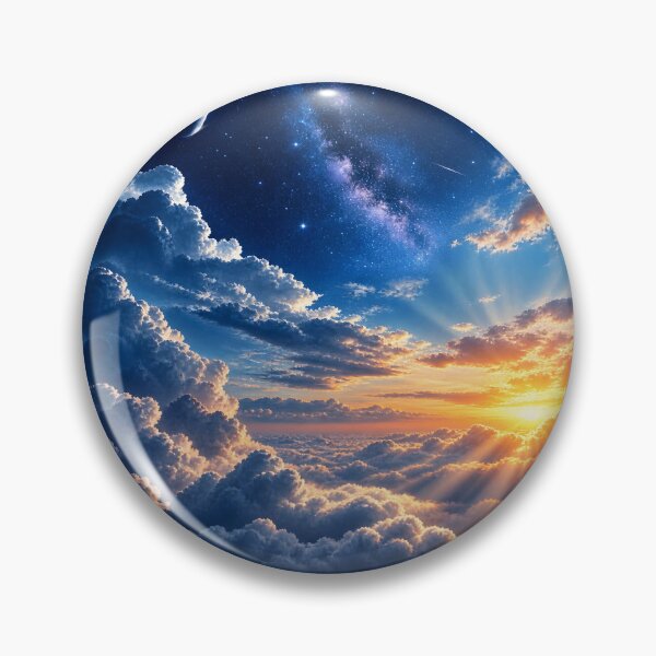 Item preview, Celestial Sky Dream | Starry Night Sunset T-Shirt designed and sold by VaultVibes.