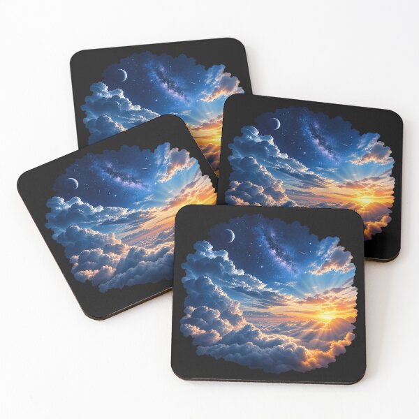 Item preview, Celestial Sky Dream | Starry Night Sunset T-Shirt designed and sold by VaultVibes.