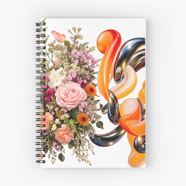 Item preview, Botanical Fusion Abstract Art – Maximalist Floral & Sculptural Modern Wall Decor designed and sold by HoMya.