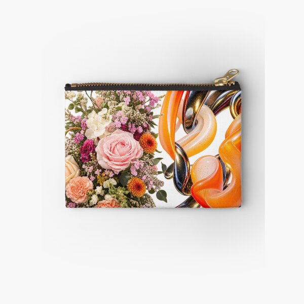 Item preview, Botanical Fusion Abstract Art – Maximalist Floral & Sculptural Modern Wall Decor designed and sold by HoMya.