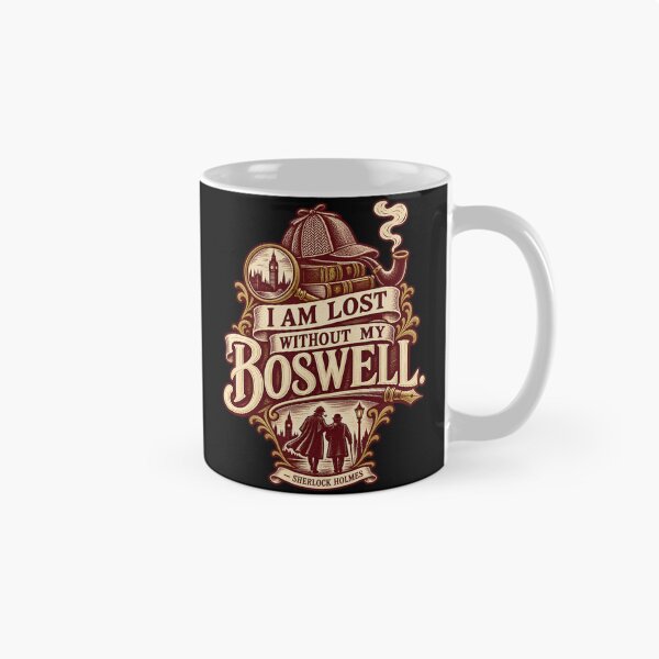 Item preview, Sherlock Holmes: Lost Without My Boswell designed and sold by Fenay Designs.