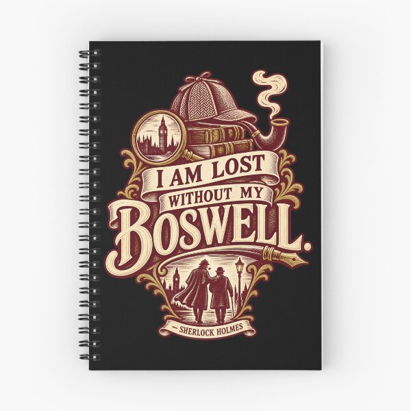 Item preview, Sherlock Holmes: Lost Without My Boswell designed and sold by Fenay Designs.