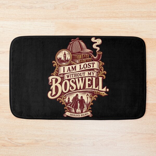 Item preview, Sherlock Holmes: Lost Without My Boswell designed and sold by Fenay Designs.