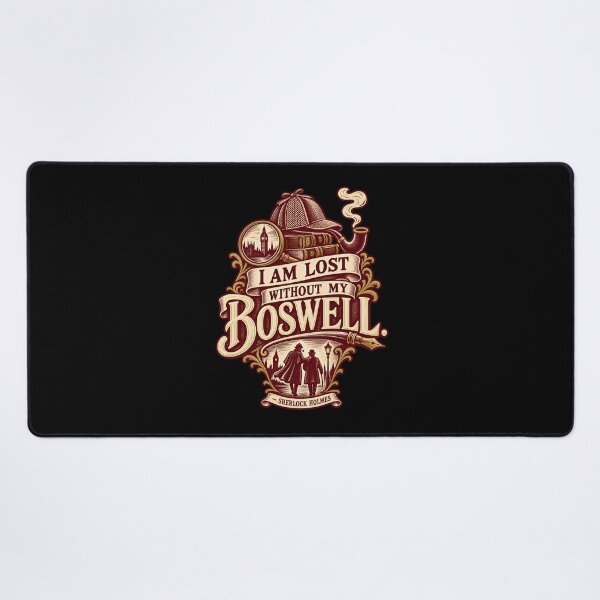 Item preview, Sherlock Holmes: Lost Without My Boswell designed and sold by Fenay Designs.
