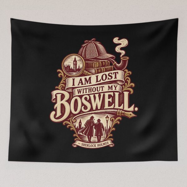 Item preview, Sherlock Holmes: Lost Without My Boswell designed and sold by Fenay Designs.