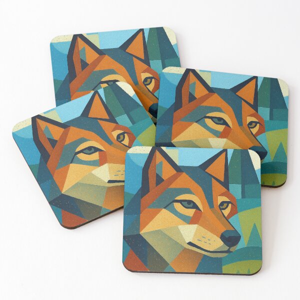 Item preview, Wolf Illustration – Majestic Wildlife and Wilderness Art designed and sold by GalleryKauffeld.