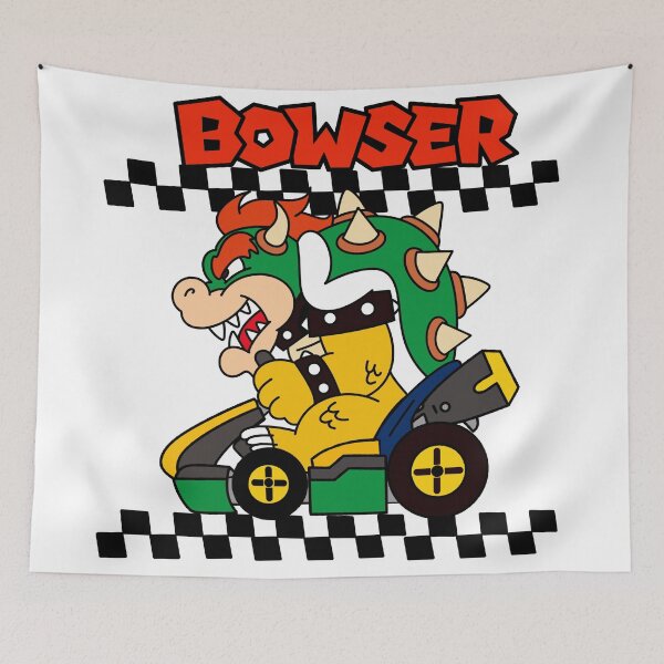 Item preview, Bowser Racing-Go Kart designed and sold by Arty Tees .