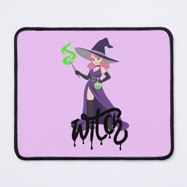 Item preview, Anime Witch Girl Magic Wand Green Potion Graffiti designed and sold by SolutionsArt.