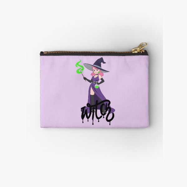 Item preview, Anime Witch Girl Magic Wand Green Potion Graffiti designed and sold by SolutionsArt.