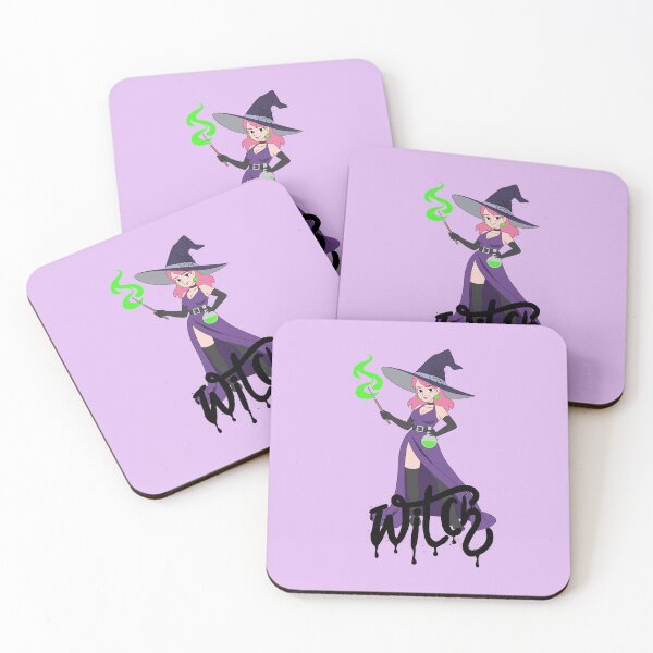 Item preview, Anime Witch Girl Magic Wand Green Potion Graffiti designed and sold by SolutionsArt.