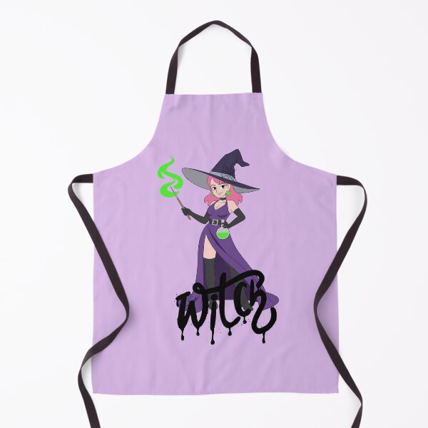 Item preview, Anime Witch Girl Magic Wand Green Potion Graffiti designed and sold by SolutionsArt.