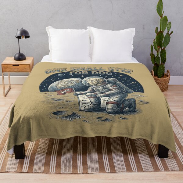 Item preview, One small step for dog, one giant leap for dog designed and sold by bluel_evin.