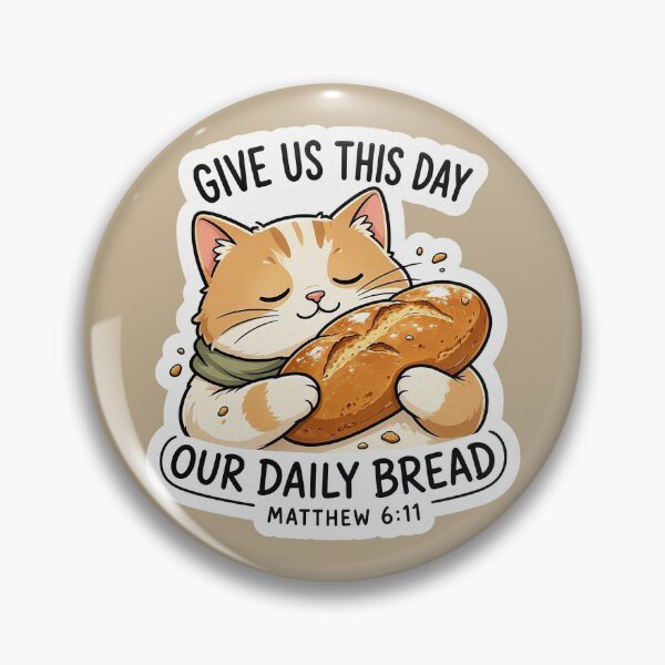 Item preview, Matthew 6:11 Give Us This Day Our Daily Bread designed and sold by plushism.