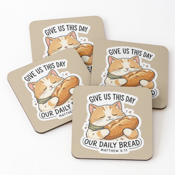 Item preview, Matthew 6:11 Give Us This Day Our Daily Bread designed and sold by plushism.