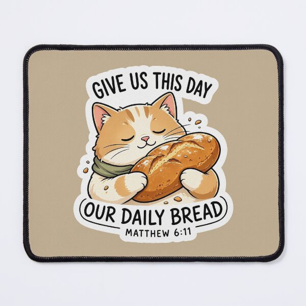 Item preview, Matthew 6:11 Give Us This Day Our Daily Bread designed and sold by plushism.