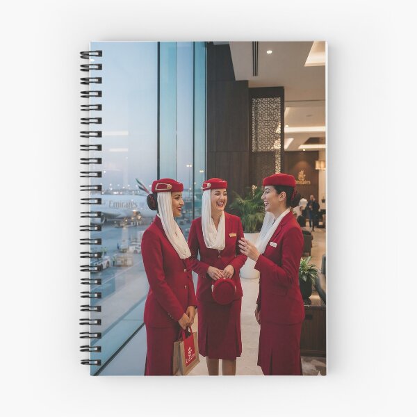 Item preview, Emirates Cabin Crew Dubai Departures designed and sold by Skyframe Aviation.