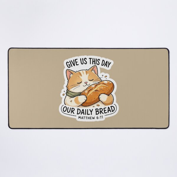 Item preview, Matthew 6:11 Give Us This Day Our Daily Bread designed and sold by plushism.