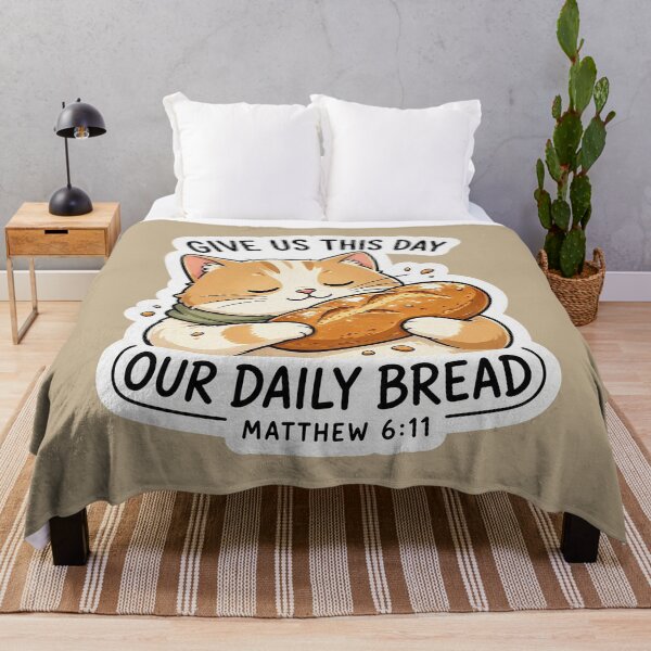 Item preview, Matthew 6:11 Give Us This Day Our Daily Bread designed and sold by plushism.