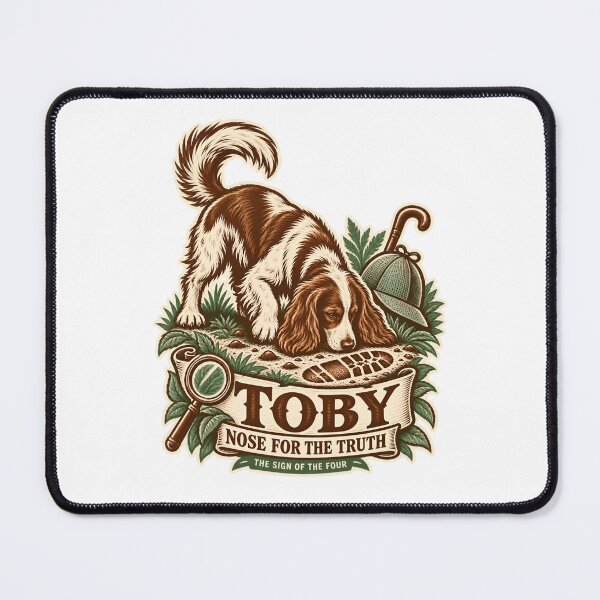 Item preview, Sherlock Holmes: Toby Has a Nose for Truth designed and sold by Fenay Designs.