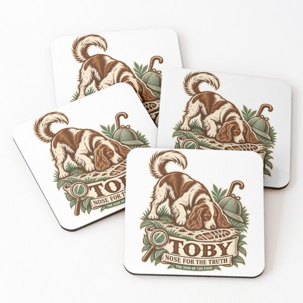 Item preview, Sherlock Holmes: Toby Has a Nose for Truth designed and sold by Fenay Designs.