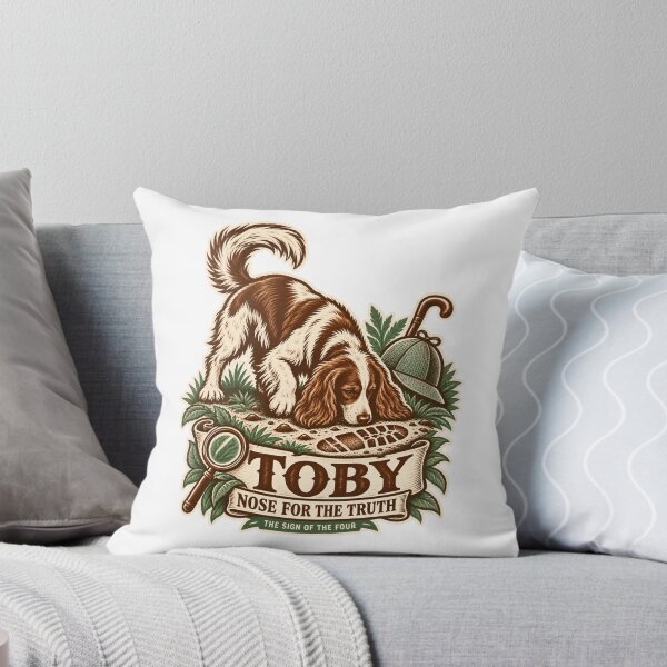 Item preview, Sherlock Holmes: Toby Has a Nose for Truth designed and sold by Fenay Designs.