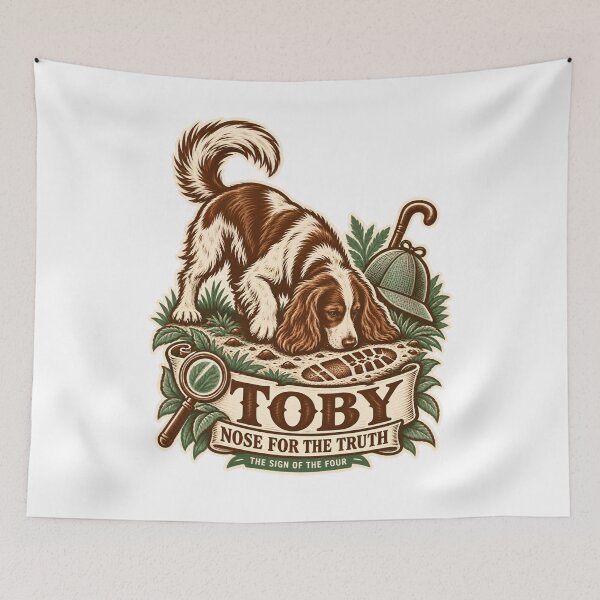 Item preview, Sherlock Holmes: Toby Has a Nose for Truth designed and sold by Fenay Designs.