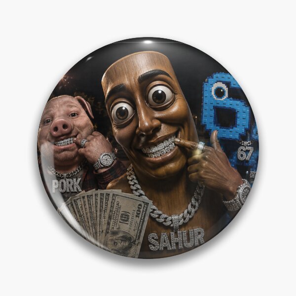 Item preview, John Pork Tung Tung Tung Sahur 67 Meme Funny Brainrot designed and sold by Crookedorbit ⭐⭐⭐⭐⭐ .