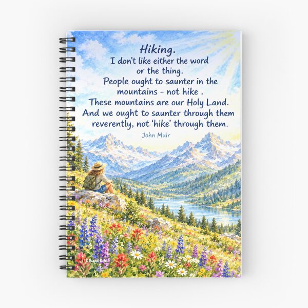 Item preview, Sauntering, not Hiking  designed and sold by Evelina77swiss.