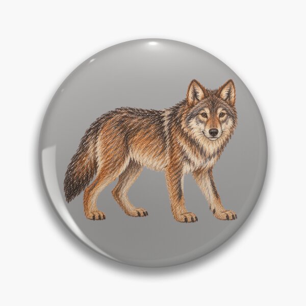Item preview, European grey wolf – wildlife designed and sold by JOANNASKAH.