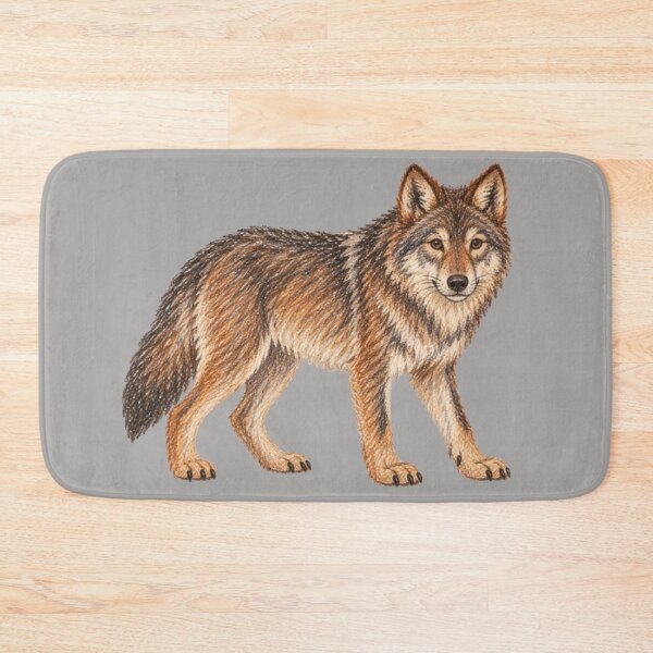 Item preview, European grey wolf – wildlife designed and sold by JOANNASKAH.