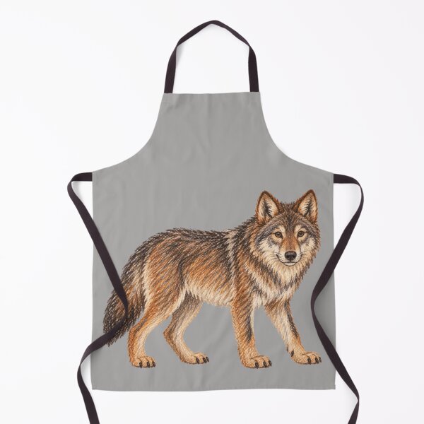 Item preview, European grey wolf – wildlife designed and sold by JOANNASKAH.