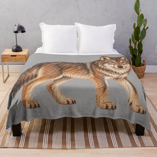 Item preview, European grey wolf – wildlife designed and sold by JOANNASKAH.