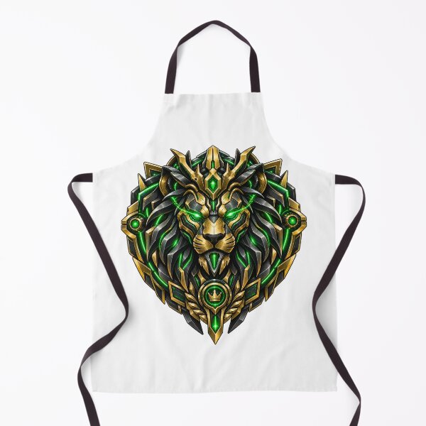 Item preview, Cyberpunk Quantum Cybercore Lion Crest Art designed and sold by RiteshCenter .