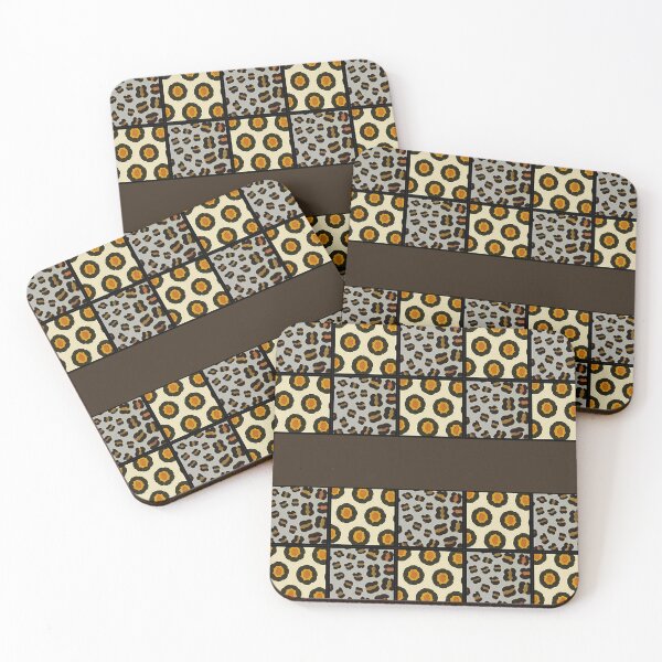 Item preview, Hand-Painted Leopard Rosette Pattern designed and sold by annenambiro.