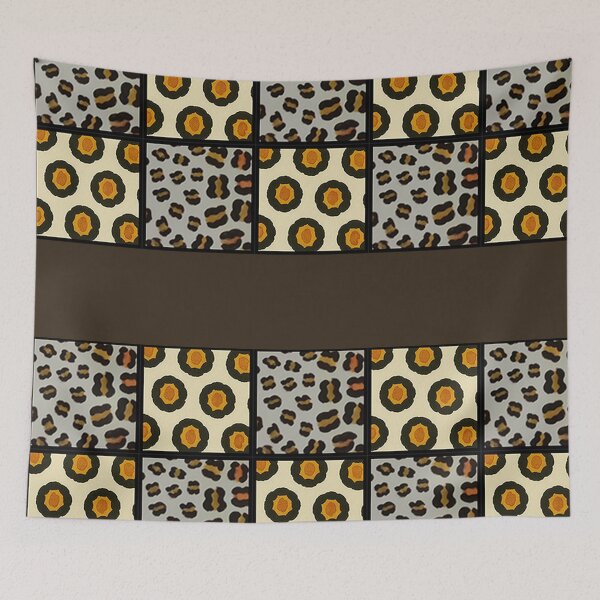Item preview, Hand-Painted Leopard Rosette Pattern designed and sold by annenambiro.