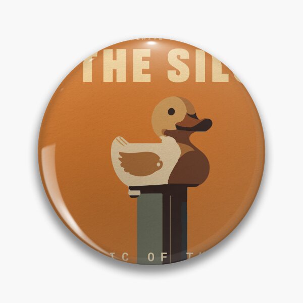 Item preview, Silo Relic Duck Minimalist Poster Orange Edition designed and sold by DMarquiseArt.