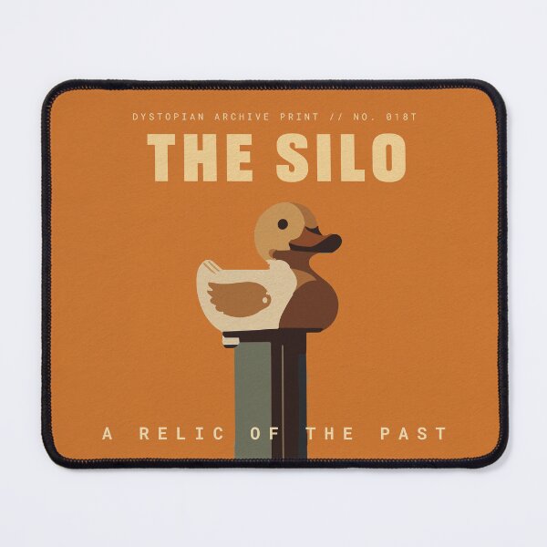 Item preview, Silo Relic Duck Minimalist Poster Orange Edition designed and sold by DMarquiseArt.