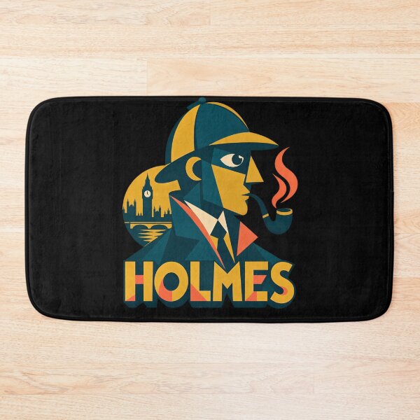 Item preview, Sherlock Holmes: Geometric London Portrait designed and sold by Fenay Designs.